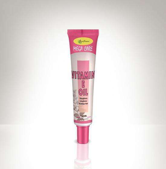 Sunflower Mega Care Hair Oil - Vitamin E Oil - Beautiful Black Hair