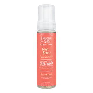 Hawaiian Silky Triple Butter Hydrate & Define Curl Whip Foaming Mousse - Beautiful Black Hair