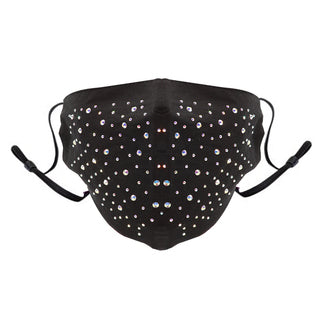 KIM & C Stone Earloop Mask (Black) - Beautiful Black Hair
