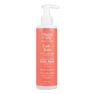 Hawaiian Silky Triple Butter Hydrate & Define Curl Milk Leave- In Moisturizer - Beautiful Black Hair