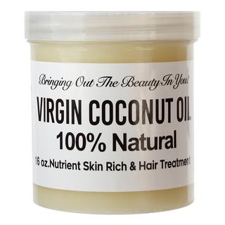RA COSMETICS 100% Virgin Coconut Oil (16oz) - Beautiful Black Hair