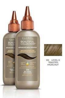Beautiful Collection Semi-Permanent Advanced Gray Solution - 6N Toasted Hazelnut - Beautiful Black Hair