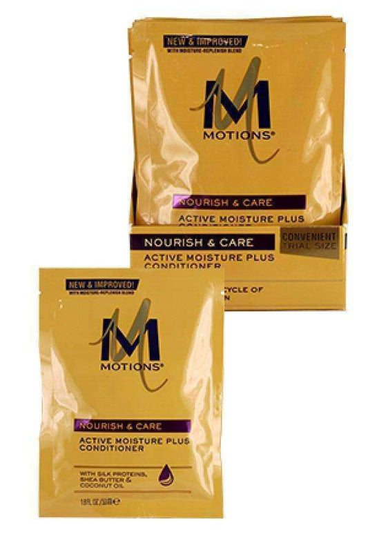 Motions Nourish & Care Active Moisture Plus Conditioner Box of 10 - Beautiful Black Hair