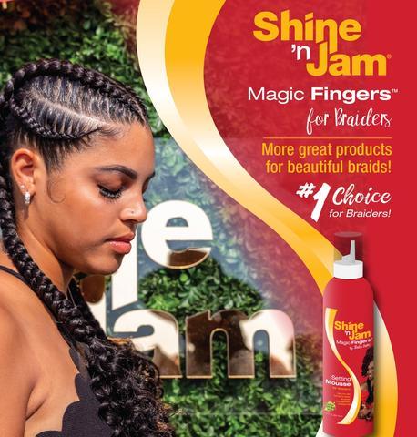 Shine 'n Jam Magic Fingers Setting Mousse