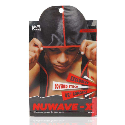 Mr. Durag Nuwave-X Silky Durag #4384 Black
