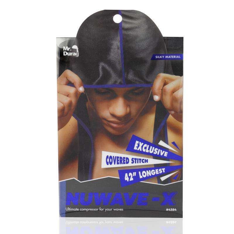 Mr. Durag Nuwave-X Silky Durag #4384 Black
