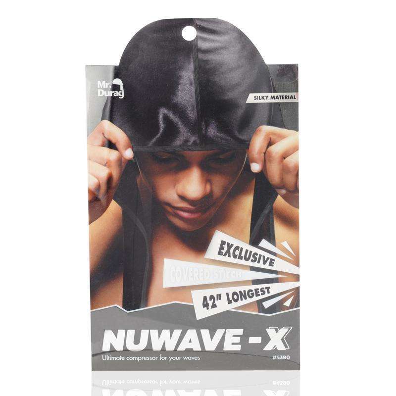 Mr. Durag Nuwave-X Silky Durag #4390 Black