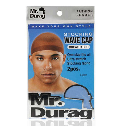 Mr. Durag Stocking Wave Cap Assorted #4332