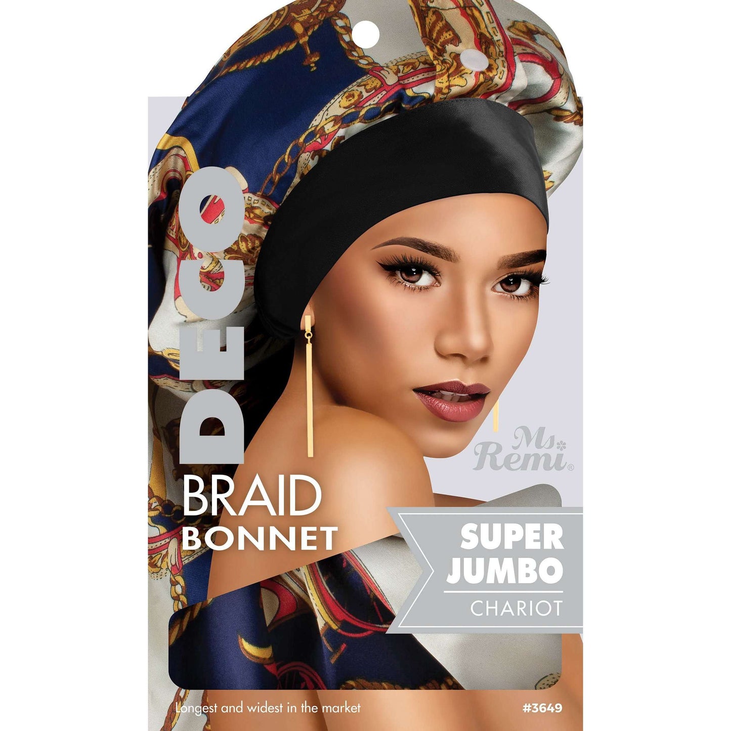 Ms. Remi Deco Super Jumbo Braid Bonnet -  Assorted #3649