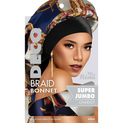 Ms. Remi Deco Super Jumbo Braid Bonnet -  Assorted #3649