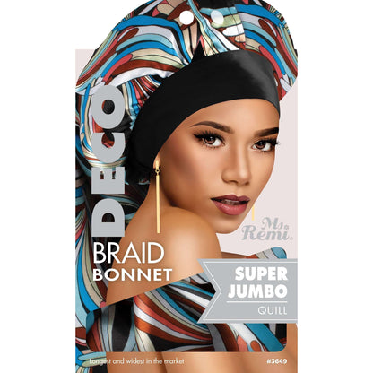 Ms. Remi Deco Super Jumbo Braid Bonnet -  Assorted #3649