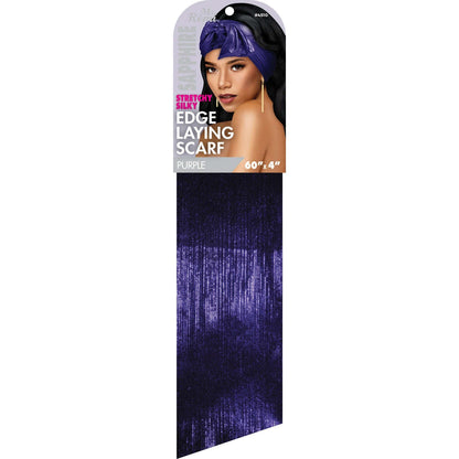 Ms. Remi Sapphire Stretchy Edge Laying Scarf Assorted #4510