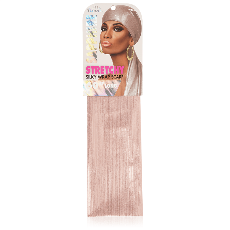 Ms. Remi Sapphire Stretchy Silky Wrap Scarf #4523