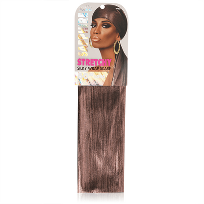 Ms. Remi Sapphire Stretchy Silky Wrap Scarf #4523