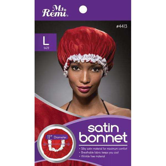Ms. Remi Satin Bonnet Large #4413