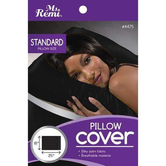Annie Pillow Cover #4475 - Black - Beautiful Black Hair
