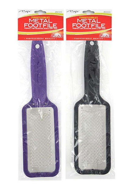 Magic Collection Wide Metal Foot File - Beautiful Black Hair