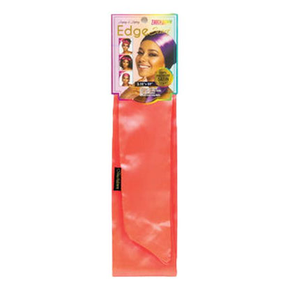 Touch Down Edge Scarf - Neon Peach
