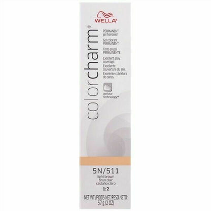 Wella Color Charm Gel Permanent Hair Color - 5N/511 Light Brown