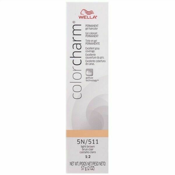 Wella Color Charm Gel Permanent Hair Color - 5N/511 Light Brown - Dollar Deals