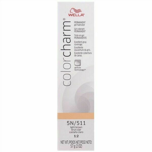 Wella Color Charm Gel Permanent Hair Color - 5N/511 Light Brown - Dollar Deals