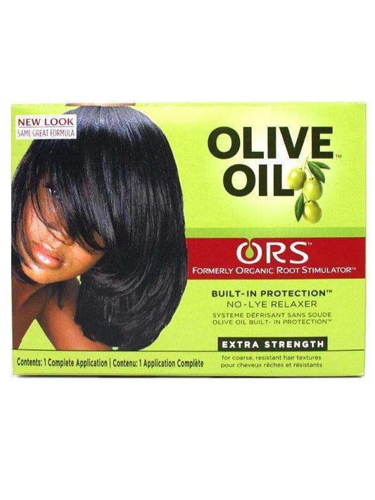 ORS Olive Oil Relaxer No Lye Relaxer Extra Strength - Beautiful Black Hair