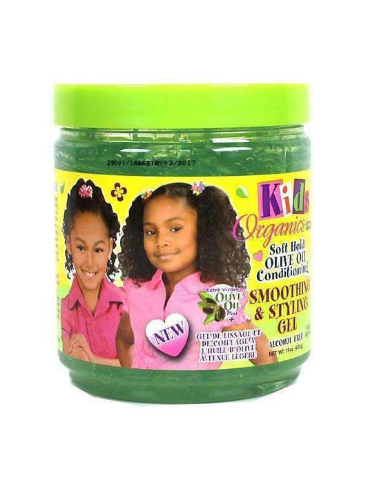 Africa's Best Kids Organics Olive Oil Smoothing & Styling Gel - Beautiful Black Hair
