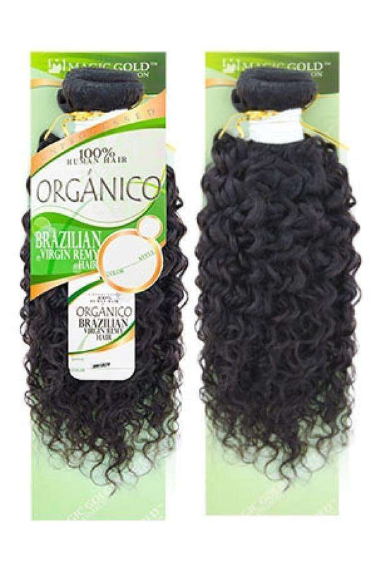 Organico Unprocessed 100% Human Brazilian Virgin Remy Hair - Jerry Curly - Beautiful Black Hair