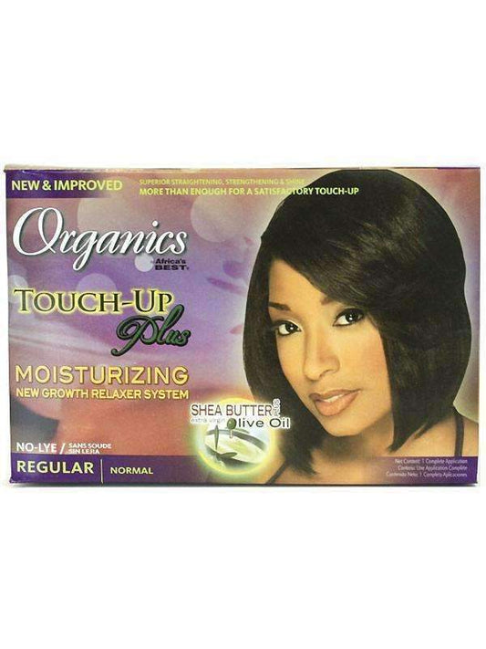 Africa's Best Organics Touch-Up Plus Relaxer Regular - Beautiful Black Hair