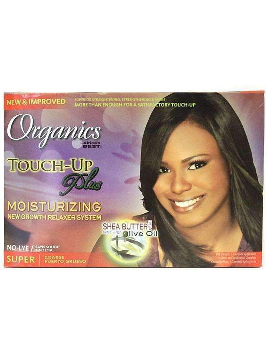 Africa's Best Organics Touch-Up Plus Relaxer Super - Beautiful Black Hair