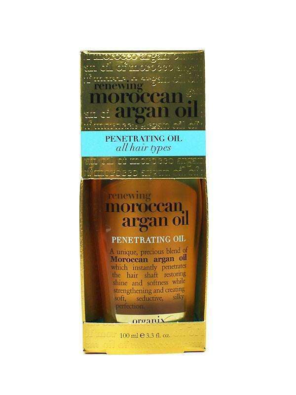 OGX Renewing Moroccan Argan Penetrating Oil All Hair Type - Beautiful Black Hair