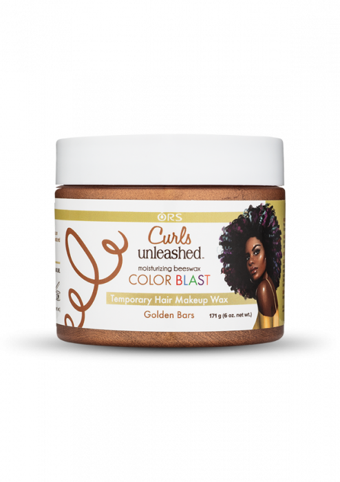 ORS Curls Unleashed Color Blast Temporary Hair Makeup Wax - Golden Bars - Beautiful Black Hair