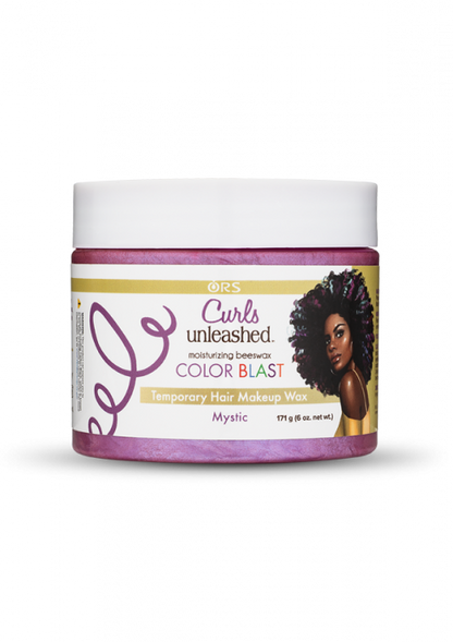 ORS Curls Unleashed Color Blast Temporary Hair Makeup Wax - Mystic - Beautiful Black Hair