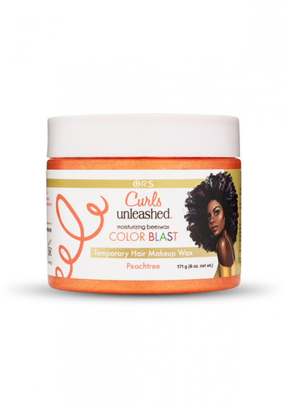 ORS Curls Unleashed Color Blast Temporary Hair Makeup Wax - Peachtree - Beautiful Black Hair