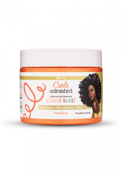 ORS Curls Unleashed Color Blast Temporary Hair Makeup Wax - Peachtree - Beautiful Black Hair