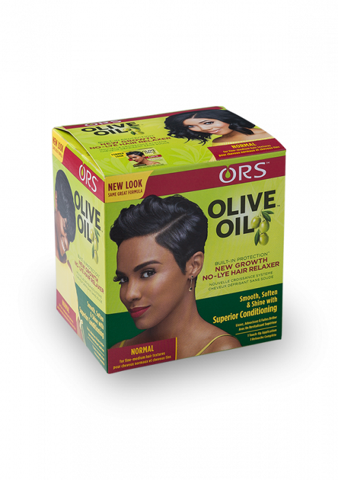 ORS Olive Oil New Growth Relaxer Kit- Normal - Beautiful Black Hair