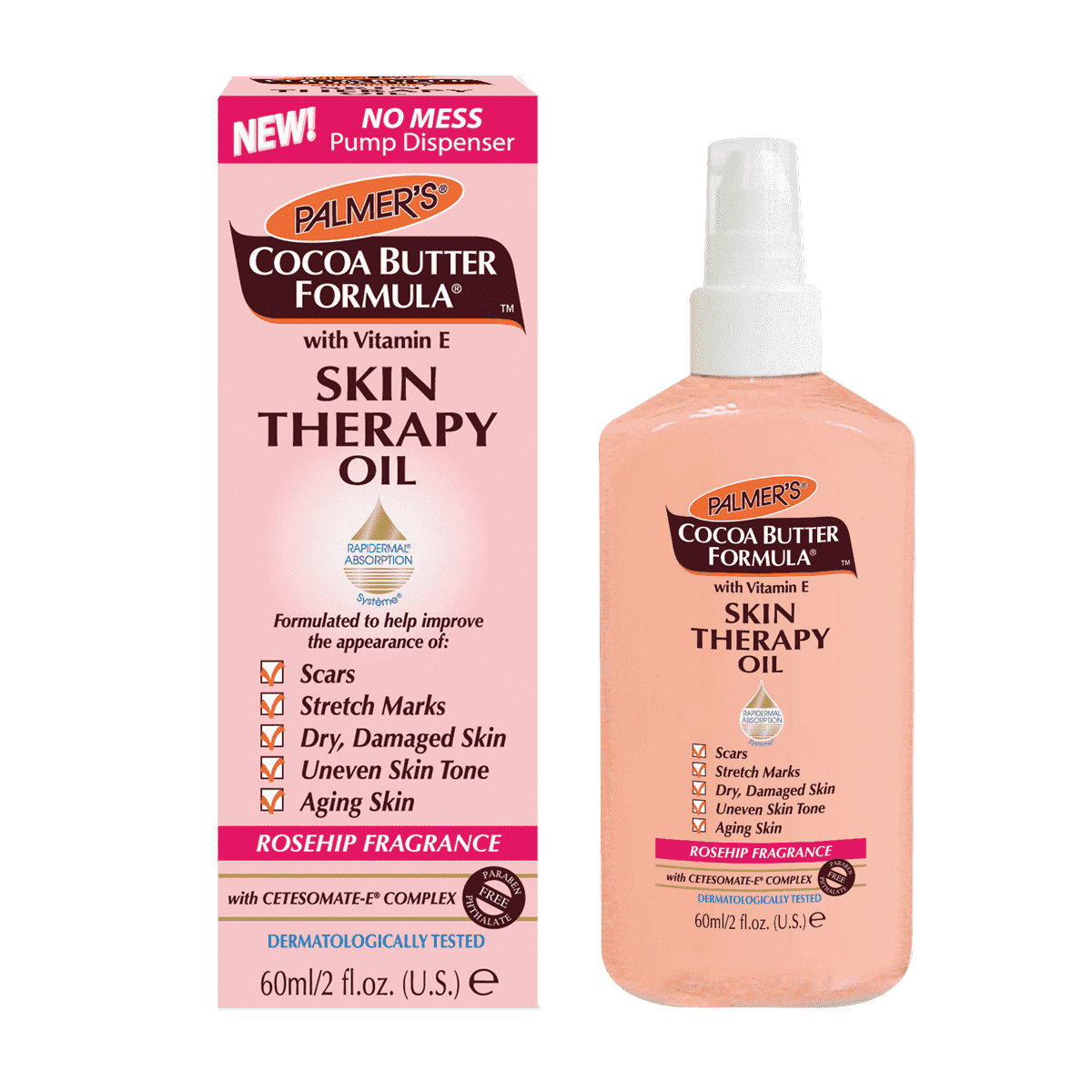 Palmer's Cocoa Butter Formula Skin Therapy Oil w/ Rosehip 2oz - Beautiful Black Hair