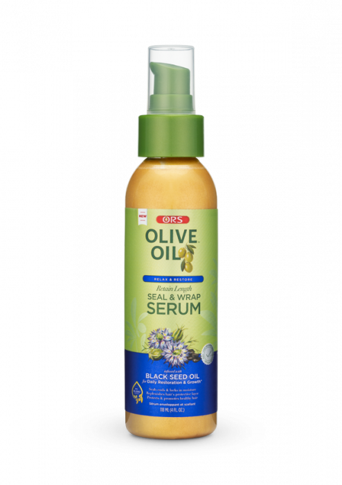 ORS Olive Oil Relax & Restore Retain Length Seal & Wrap Serum - Beautiful Black Hair