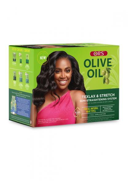 ORS Olive Oil Texlax & Stretch Semi-Straightening System
