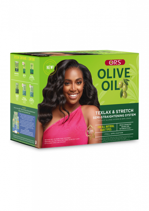ORS Olive Oil Texlax & Stretch Semi-Straightening System