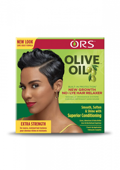 ORS Olive Oil New Growth Relaxer Kit- Extra Strength - Beautiful Black Hair