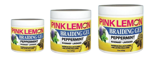 Pink Lemon Braiding Gel - Peppermint