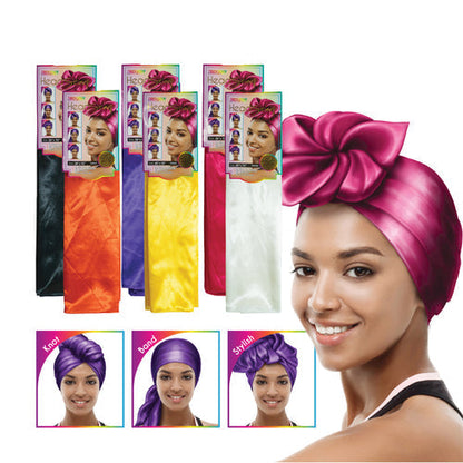 Touch Down Head Scarf - Hot Pink