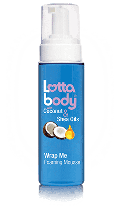 Lottabody Coconut & Shea Oils Wrap Me Foaming Mousse - Beautiful Black Hair