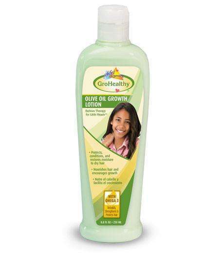 Sofn'free N' Pretty GroHealthy Olive & Sunflower Oil Moisturizing Lotion - Beautiful Black Hair