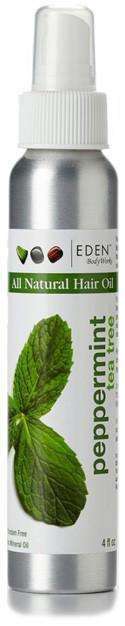 EDEN BodyWorks Peppermint Tea Tree Hair Oil - Beautiful Black Hair