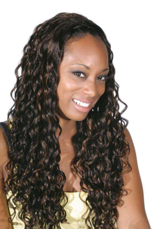 Magic Gold Synthetic "Quick Do Weave" Wig #28 - Beautiful Black Hair