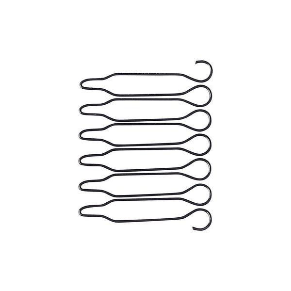 2pc Spring Wig Comb Black - Dollar Deals