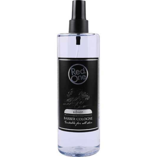 Red One Essential Barber Cologne Spray - Silver
