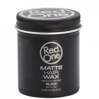 Red One Matte Hair Wax Maximum Control - Black